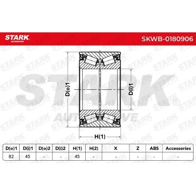 Łożysko Koła Stark SKWB-0180906 SKWB-0180906 - foto 4
