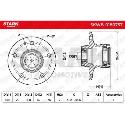 Łożysko Koła Stark SKWB-0180757 SKWB-0180757 - foto 5
