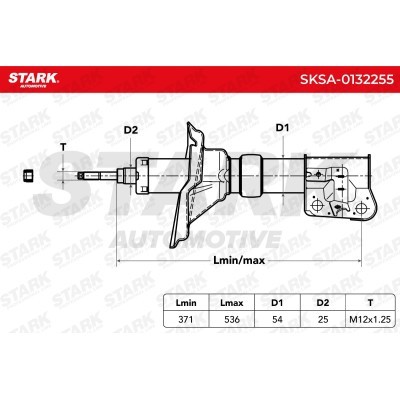 Amortyzator Stark SKSA-0132255 SKSA-0132255 - foto 3