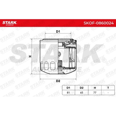 Filtr Oleju Stark SKOF-0860024 SKOF-0860024 - foto 3