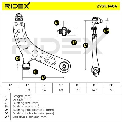 Wahacz RIDEX 273C1464 273C1464 - foto 7