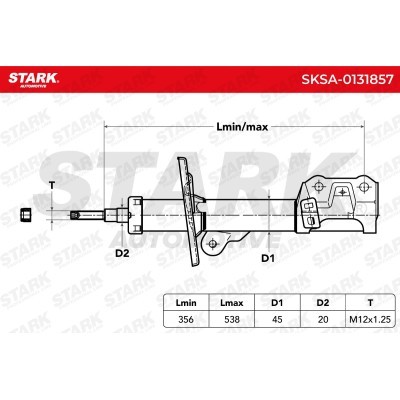Amortyzator Stark SKSA-0131857 SKSA-0131857 - foto 6