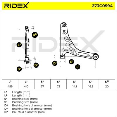 Wahacz RIDEX 273C0594 273C0594 - foto 5
