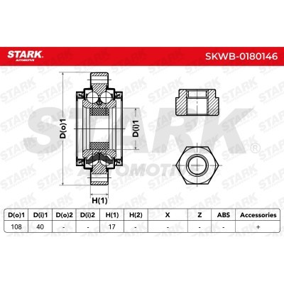 Łożysko Koła Stark SKWB-0180146 SKWB-0180146 - foto 5