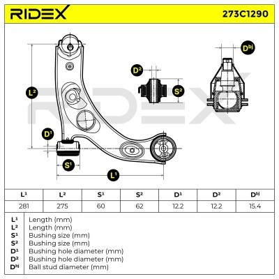 Wahacz RIDEX 273C1290 273C1290 - foto 7