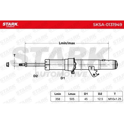 Amortyzator Stark SKSA-0131949 SKSA-0131949 - foto 7