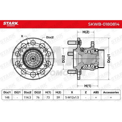 Łożysko Koła Stark SKWB-0180814 SKWB-0180814 - foto 5