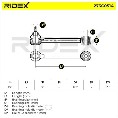 Wahacz RIDEX 273C0514 273C0514 - foto 4