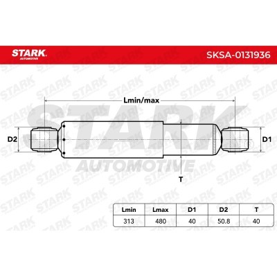 Amortyzator Stark SKSA-0131936 SKSA-0131936 - foto 6