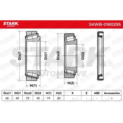 Łożysko Koła Stark SKWB-0180295 SKWB-0180295 - foto 5