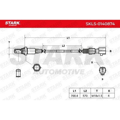 Sonda Lambda Stark SKLS-0140874 SKLS-0140874 - foto 10