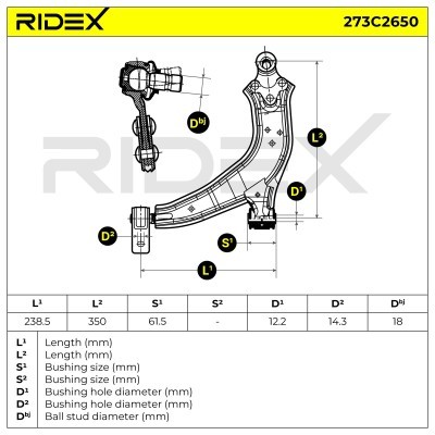 Wahacz RIDEX 273C2650 273C2650 - foto 5