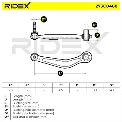 Wahacz RIDEX 273C0488 273C0488 - foto 3