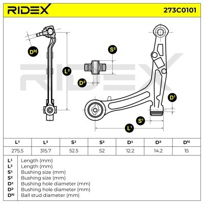 Wahacz RIDEX 273C0101 273C0101 - foto 5