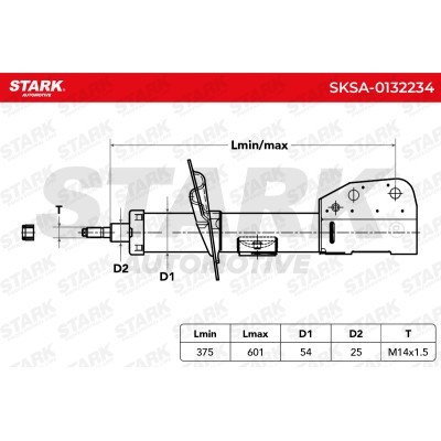 Amortyzator Stark SKSA-0132234 SKSA-0132234 - foto 7