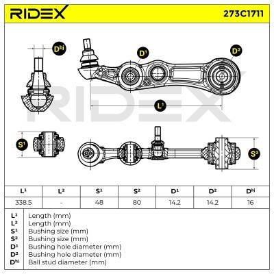 Wahacz RIDEX 273C1711 273C1711 - foto 7