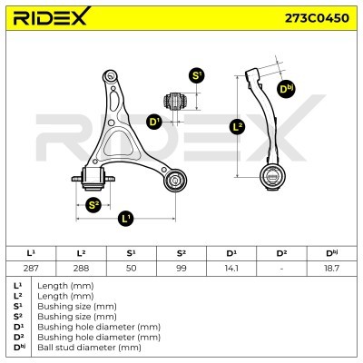 Wahacz RIDEX 273C0450 273C0450 - foto 8
