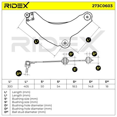 Wahacz RIDEX 273C0603 273C0603 - foto 9