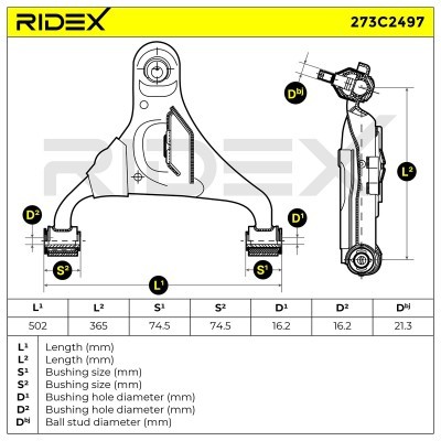 Wahacz RIDEX 273C2497 273C2497 - foto 8