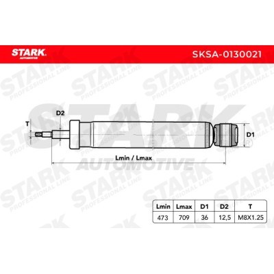 Amortyzator Stark SKSA-0130021 SKSA-0130021 - foto 4