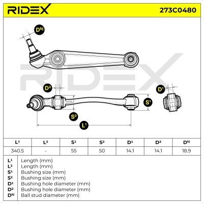 Wahacz RIDEX 273C0480 273C0480 - foto 5