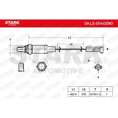 Sonda Lambda Stark SKLS-0140390 SKLS-0140390 - foto 4