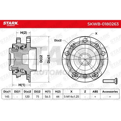 Łożysko Koła Stark SKWB-0180263 SKWB-0180263 - foto 4