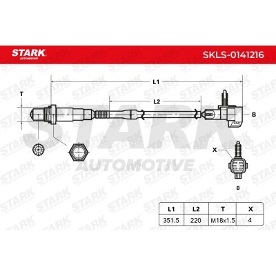 Sonda Lambda Stark SKLS-0141216 SKLS-0141216 - foto 5