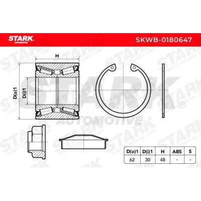 Łożysko Koła Stark SKWB-0180647 SKWB-0180647 - foto 3