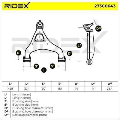Wahacz RIDEX 273C0643 273C0643 - foto 6