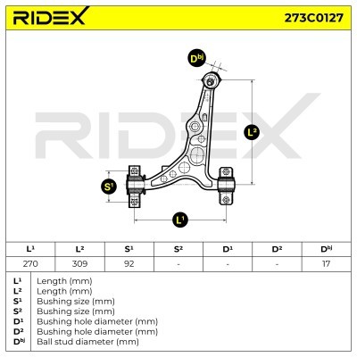 Wahacz RIDEX 273C0127 273C0127 - foto 4