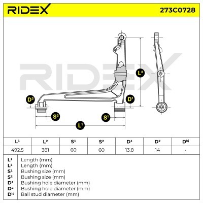 Wahacz RIDEX 273C0728 273C0728 - foto 7