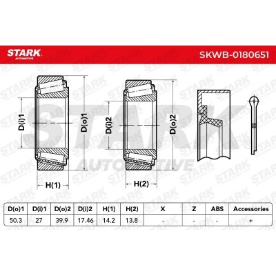 Łożysko Koła Stark SKWB-0180651 SKWB-0180651 - foto 3