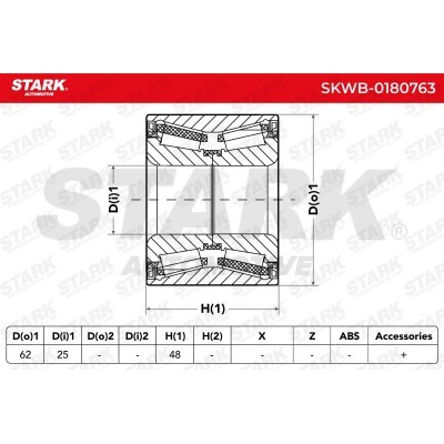Łożysko Koła Stark SKWB-0180763 SKWB-0180763 - foto 6