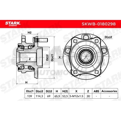 Łożysko Koła Stark SKWB-0180298 SKWB-0180298 - foto 3