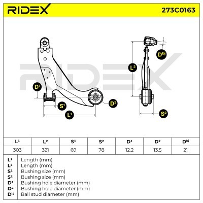 Wahacz RIDEX 273C0163 273C0163 - foto 6