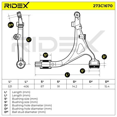 Wahacz RIDEX 273C1670 273C1670 - foto 7