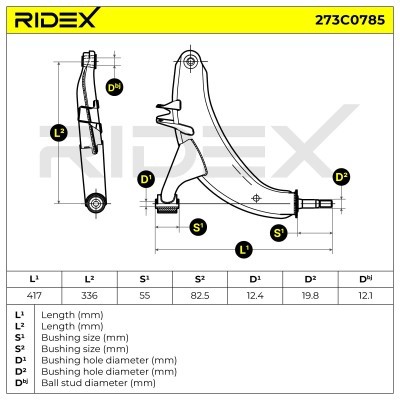 Wahacz RIDEX 273C0785 273C0785 - foto 6