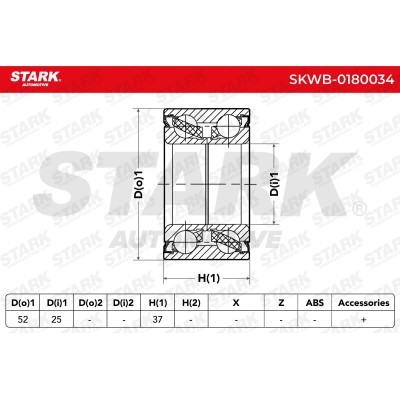 Łożysko Koła Stark SKWB-0180034 SKWB-0180034 - foto 7