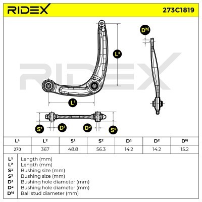 Wahacz RIDEX 273C1819 273C1819 - foto 8