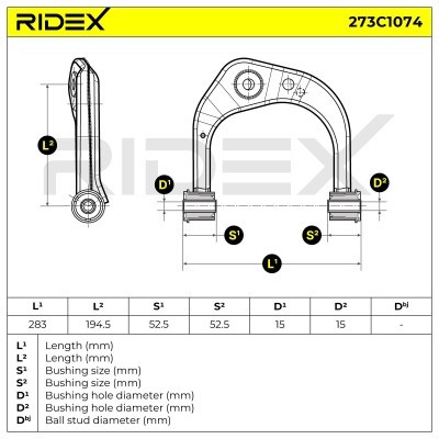 Wahacz RIDEX 273C1074 273C1074 - foto 6