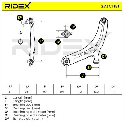 Wahacz RIDEX 273C1151 273C1151 - foto 7