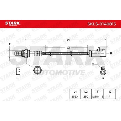 Sonda Lambda Stark SKLS-0140815 SKLS-0140815 - foto 6