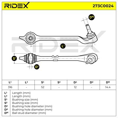 Wahacz RIDEX 273C0024 273C0024 - foto 7