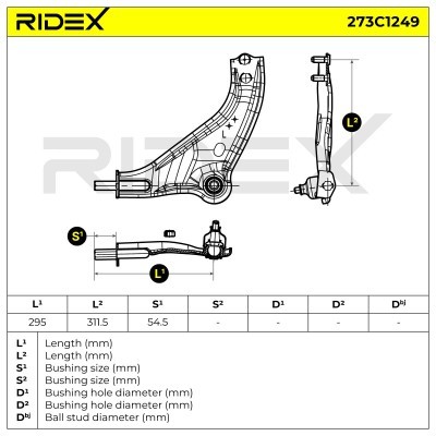 Wahacz RIDEX 273C1249 273C1249 - foto 6