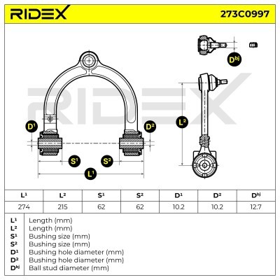 Wahacz RIDEX 273C0997 273C0997 - foto 6