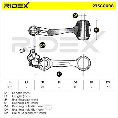 Wahacz RIDEX 273C0098 273C0098 - foto 6