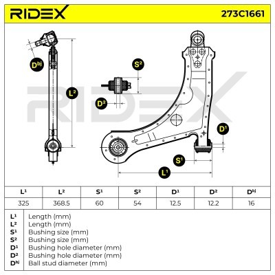 Wahacz RIDEX 273C1661 273C1661 - foto 4