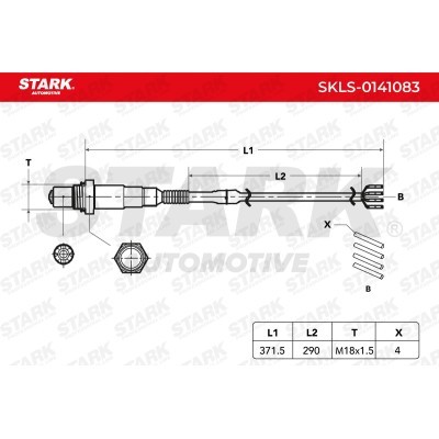 Sonda Lambda Stark SKLS-0141083 SKLS-0141083 - foto 5