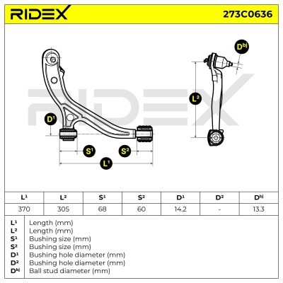Wahacz RIDEX 273C0636 273C0636 - foto 6